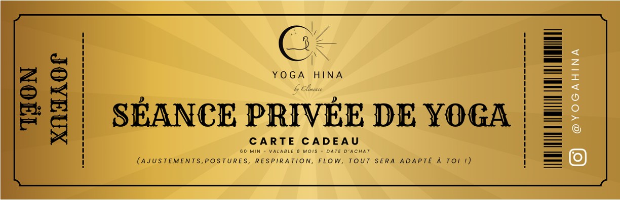 séance yoga privé noel